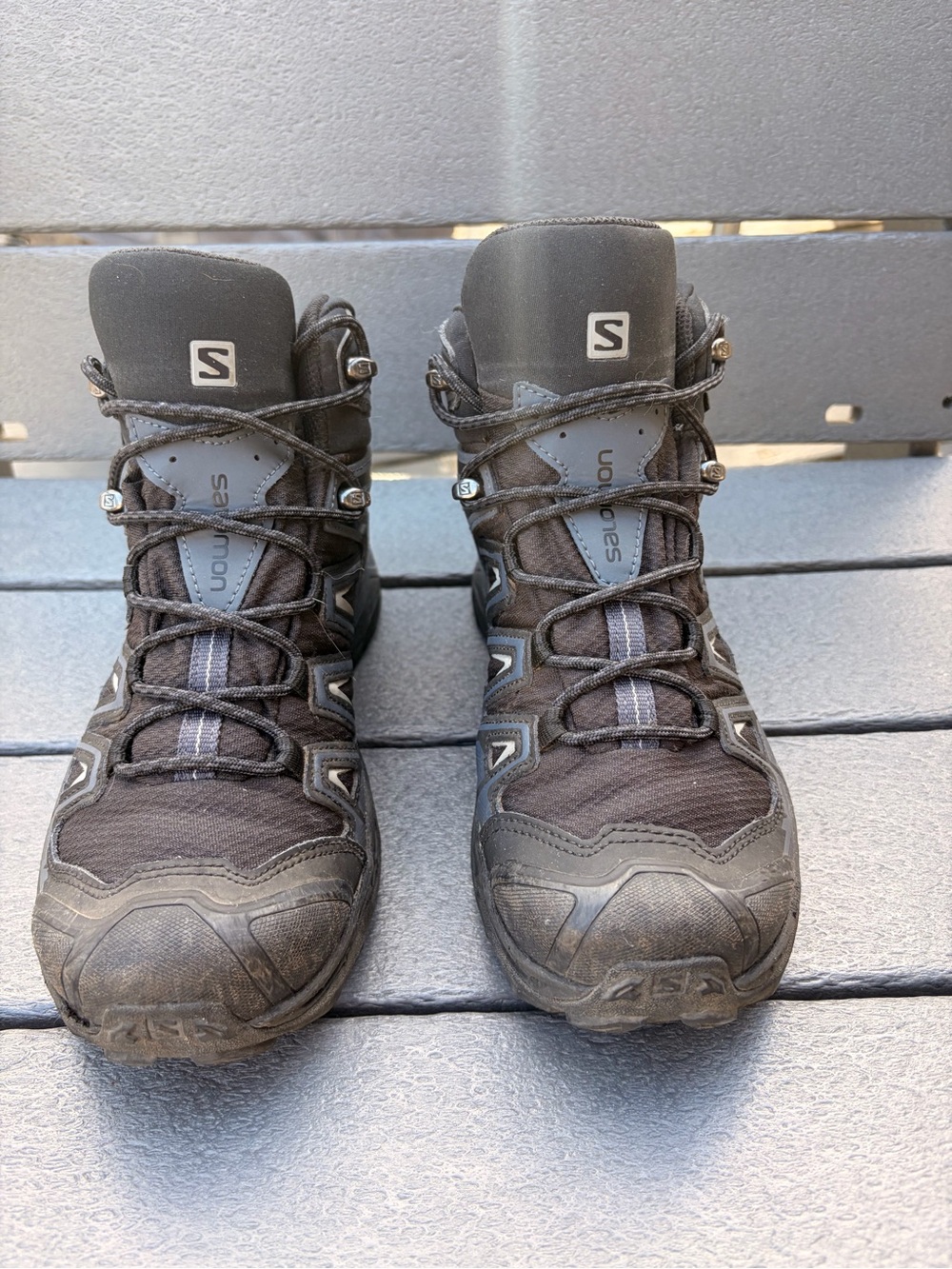 Salomon X Ultra 3 Mid GTX Gore-Tex Hiking Boots Mens size 7.5 - Picture 3 of 9
